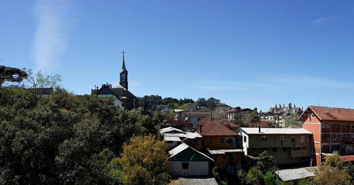 Solar Da Encosta 305 - Espaco E Conforto No Centro Gramado Bagian luar foto